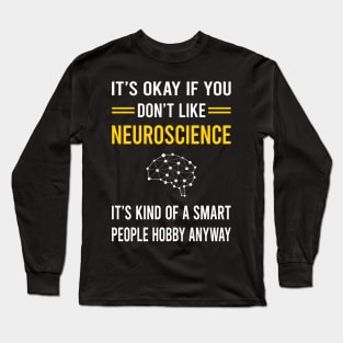 Smart People Hobby Neuroscience Neuroscientist Neurobiology Long Sleeve T-Shirt